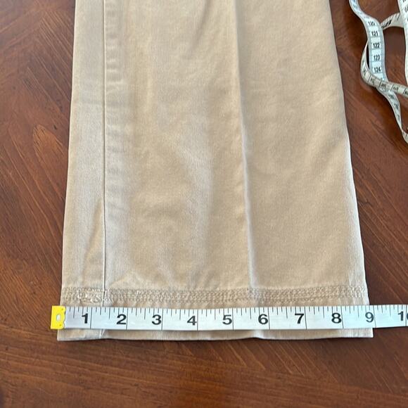 Sonoma Petite 10P Tan Khaki Casual Pants Woman Twill - Picture 10 of 10